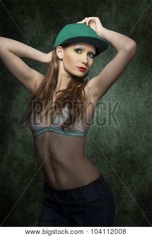 Sexy Girl With Sportive Look
