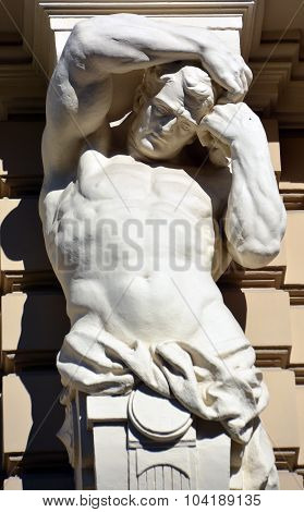 Details of Art Nouveau buildings