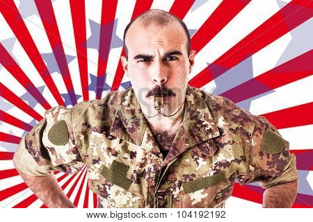 Stereotypical Drill Sergeant