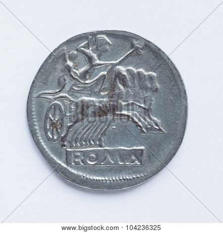 Old Roman Coin