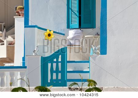 Krásný dům na Santorini