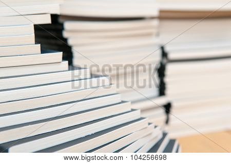 Stacked Books