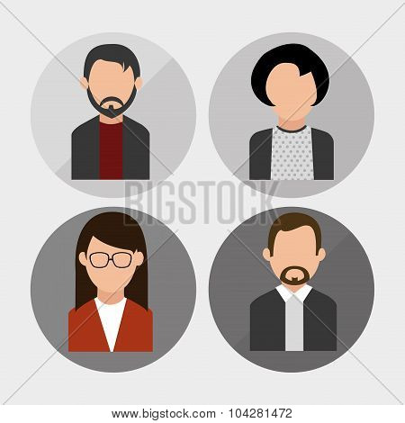 People profile design
