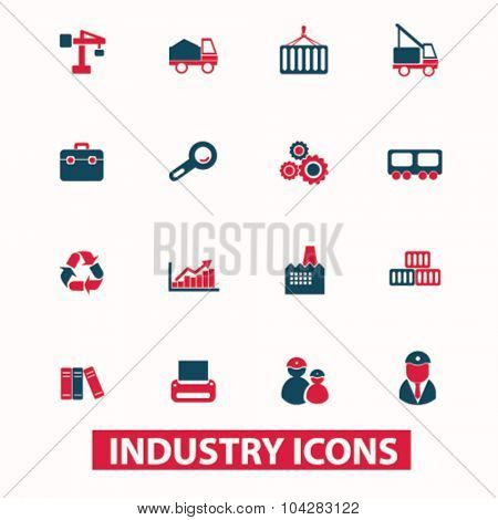 industry, industrial icons