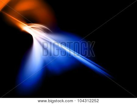 Abstract Futuristic Speed Background