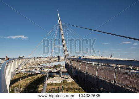 Bridge Of Sea In Pescara