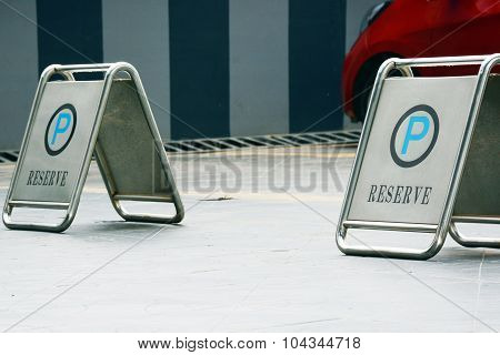 reserved carpark
