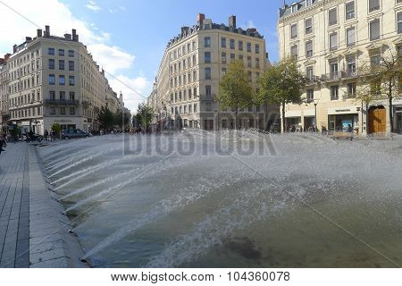 View from Rue Jacques Stella in Lyon