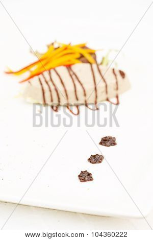 Duck Mousse, With Plum Jam, Mesclun And Olive Oil