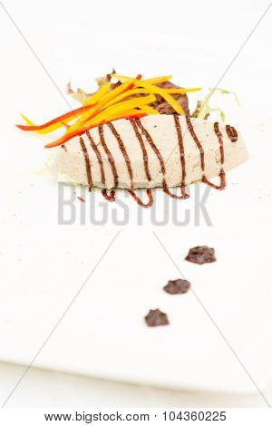 Duck Mousse, With Plum Jam, Mesclun And Olive Oil