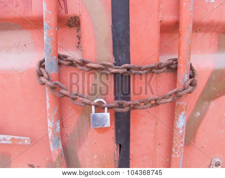 Secured access to shipping container in Thailand