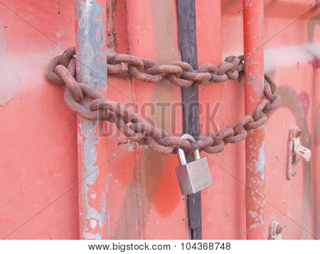 Secured access to shipping container in Thailand