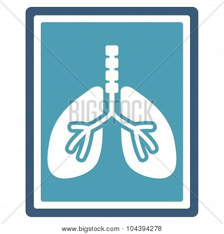 Lungs X-Ray Photo Icon