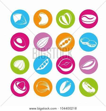 nut icons