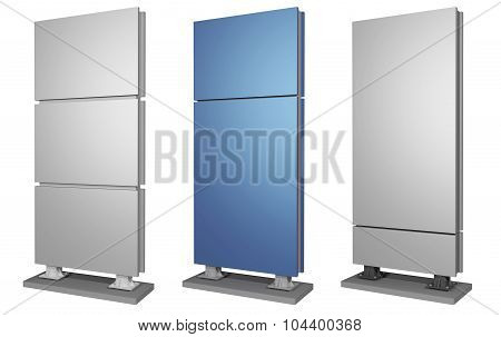 A Set Of Outdoor Advertising