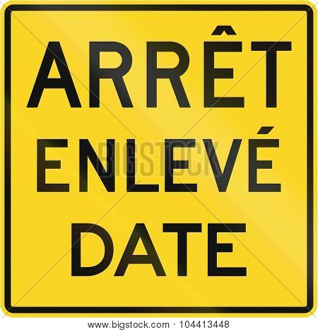 Stop After Date In Canada