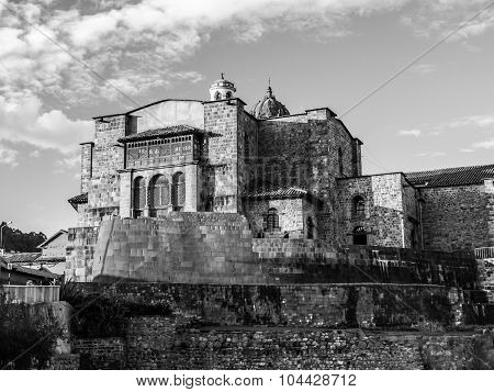 Incan temple Qoricancha in Cusco