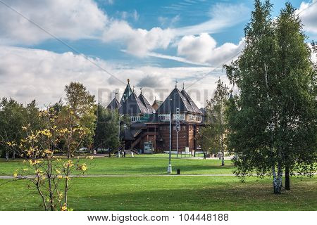 palace and sky