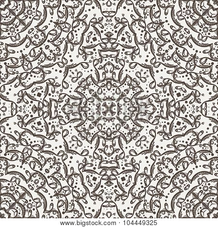 Seamless pattern imitating lace