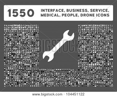 Interface, Business, Tools, People, Medical, Awards Vector Icons