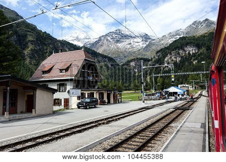 In Swiss Alpes