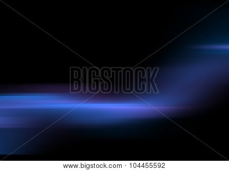 Fast blurred background