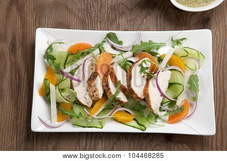 Spiced-rubbed Turkey Breast With Salad