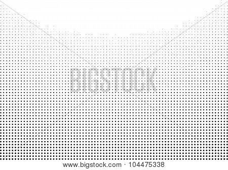 Graphical Black And White Gradient In Halftone Style