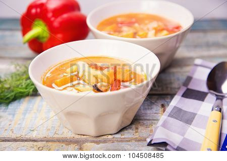 Soup With Mussels
