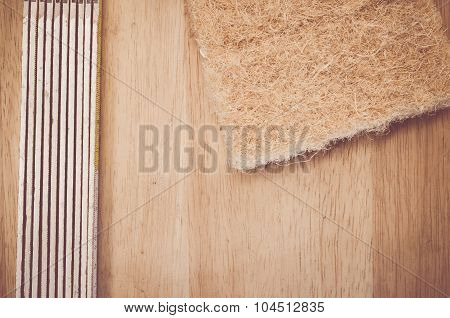 Thermal Insulating Compressed Hemp Fiber Panel And Yardstick