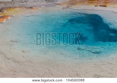 Silex Spring At Lower Geyser Basin