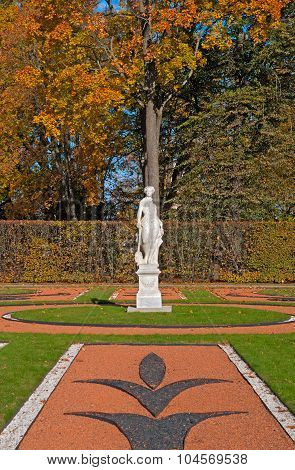 Tsarskoye Selo (Pushkin). Saint-Petersburg. Russia. The Allegory of Peace Statue