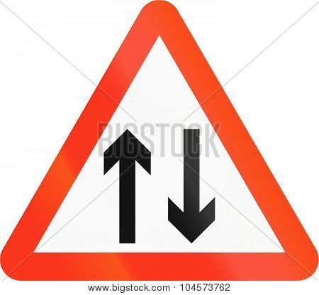 Opposing Traffic In Bangladesh