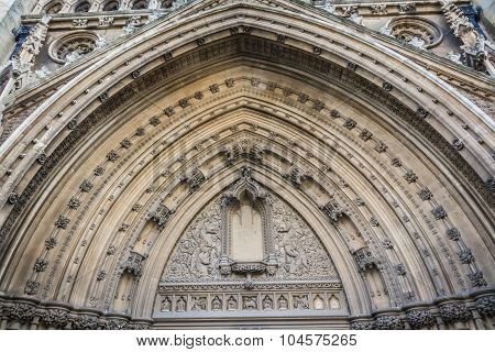 Bristol Cathedral archway entrance