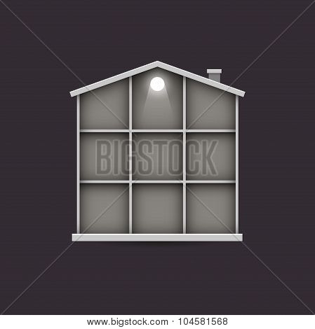 cut of house