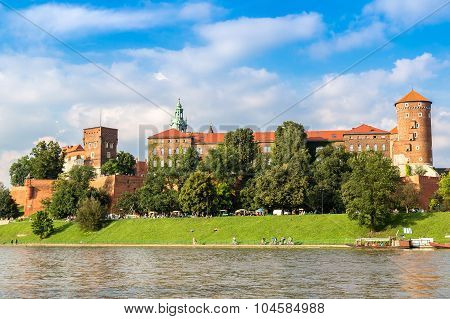 Wawel Castle In Kracow