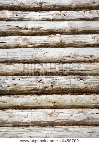 Parede de Balk de pinho
