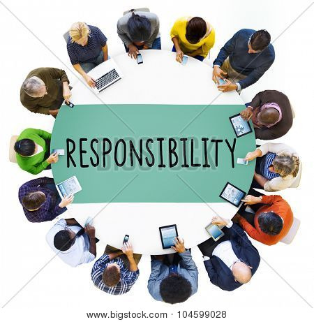 Responsibility Obligation Duty Roles Job Concept