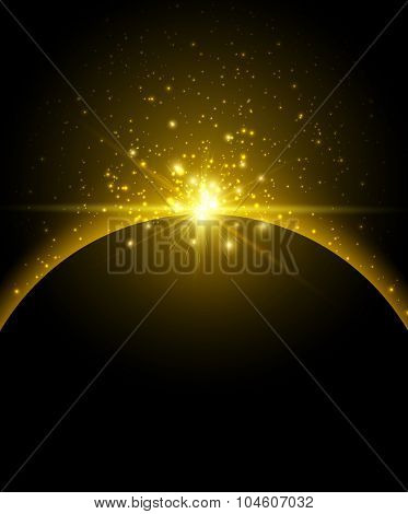 Earth planet background. Design concept. Vector Illustration.