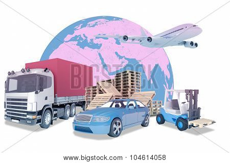 Truck with auto-loader