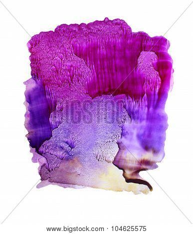 Abstract watercolor background, Ink illustration.