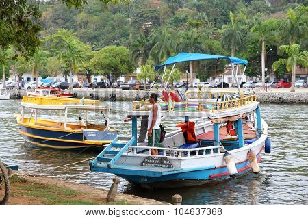 Boat In Brazil