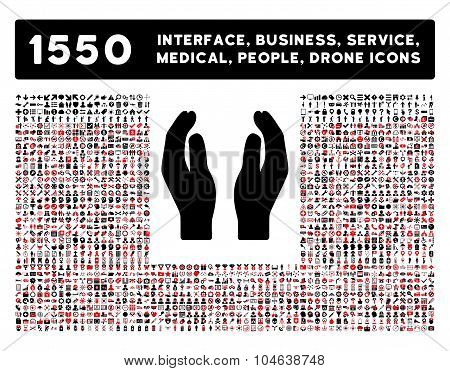 Care Icon and More Interface, Business, Tools, People, Medical, Awards Flat Vector Icons