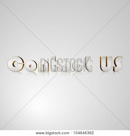 3D Text Contact Us