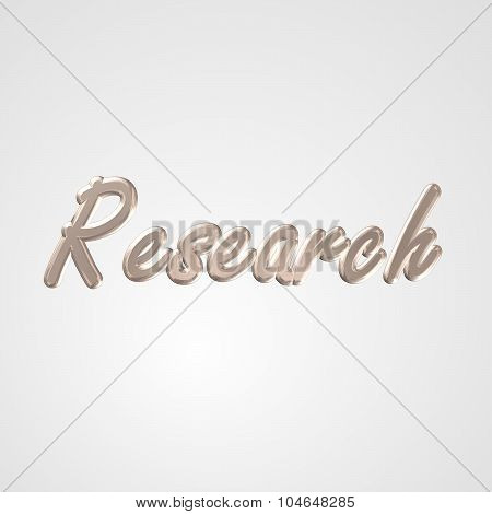 3D Text Research