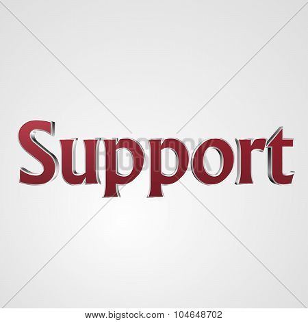 3D Text Support