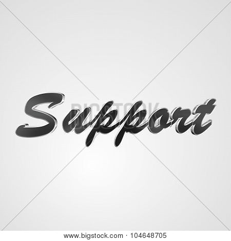3D Text Support
