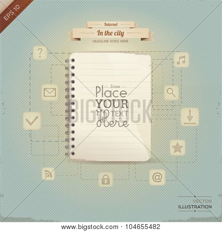 Note on retro background