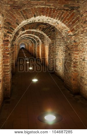 Underground secret passage