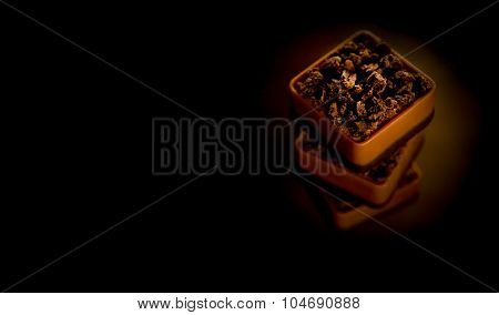 Belgium Chocolates Stacked